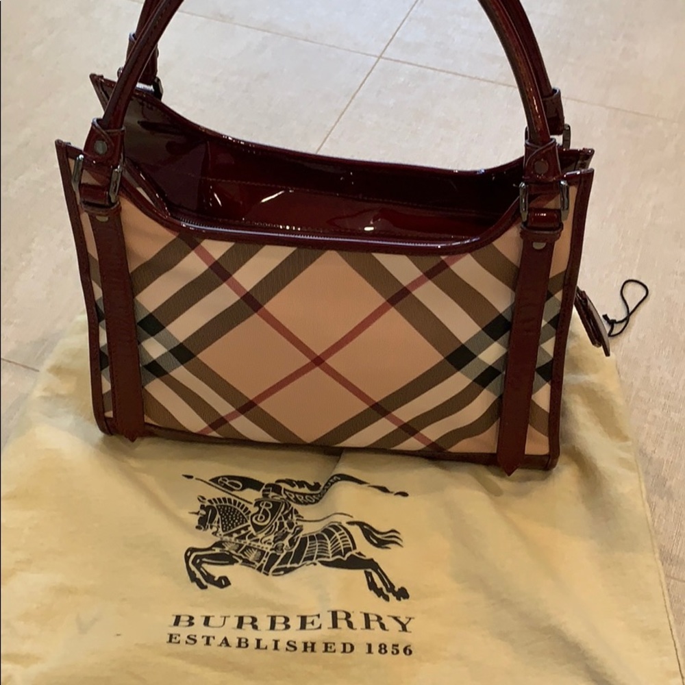 Burberry shoulder/ tote bag